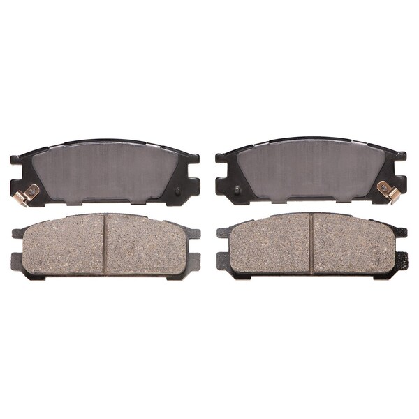 Advics 98-93 Subaru Impreza/99-90 Legacy:Rear Disc Brake Pad, Ad0471 AD0471 - main